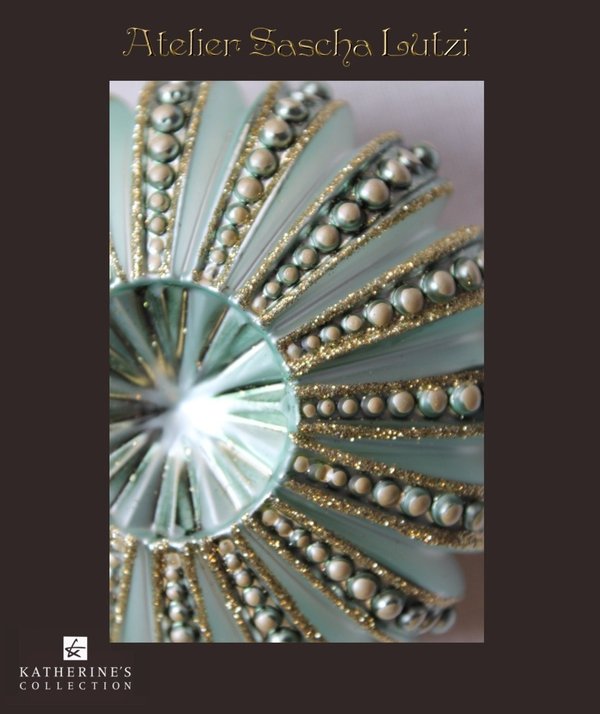 Glass Sea Urchin Ornament, Glas- Seeigel