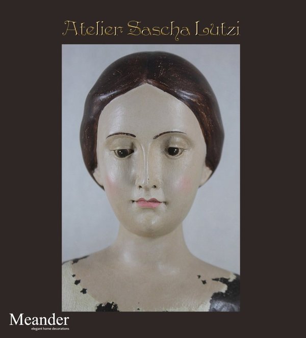 Frauenbüste Bust Veronese Camu, dekorative Figur 39cm