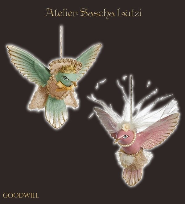 Elfen Feen Kolibri Ornament