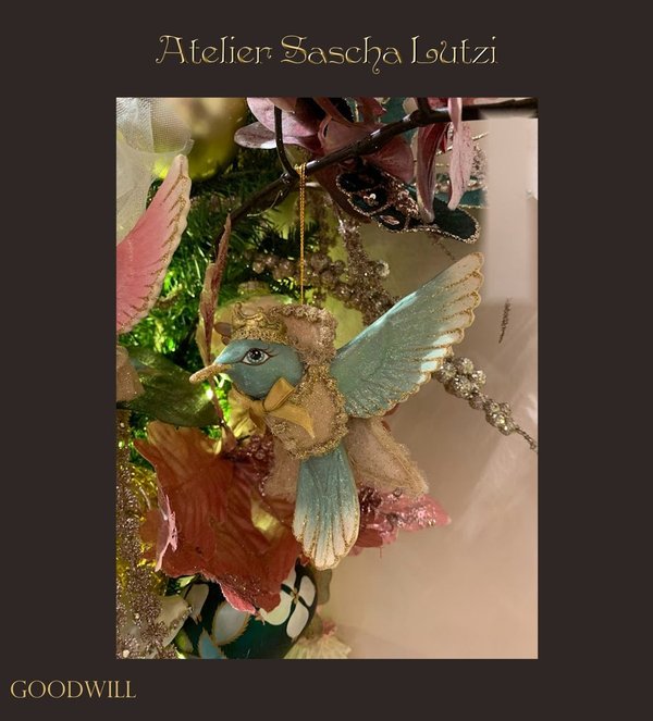 Elfen Feen Kolibri Ornament